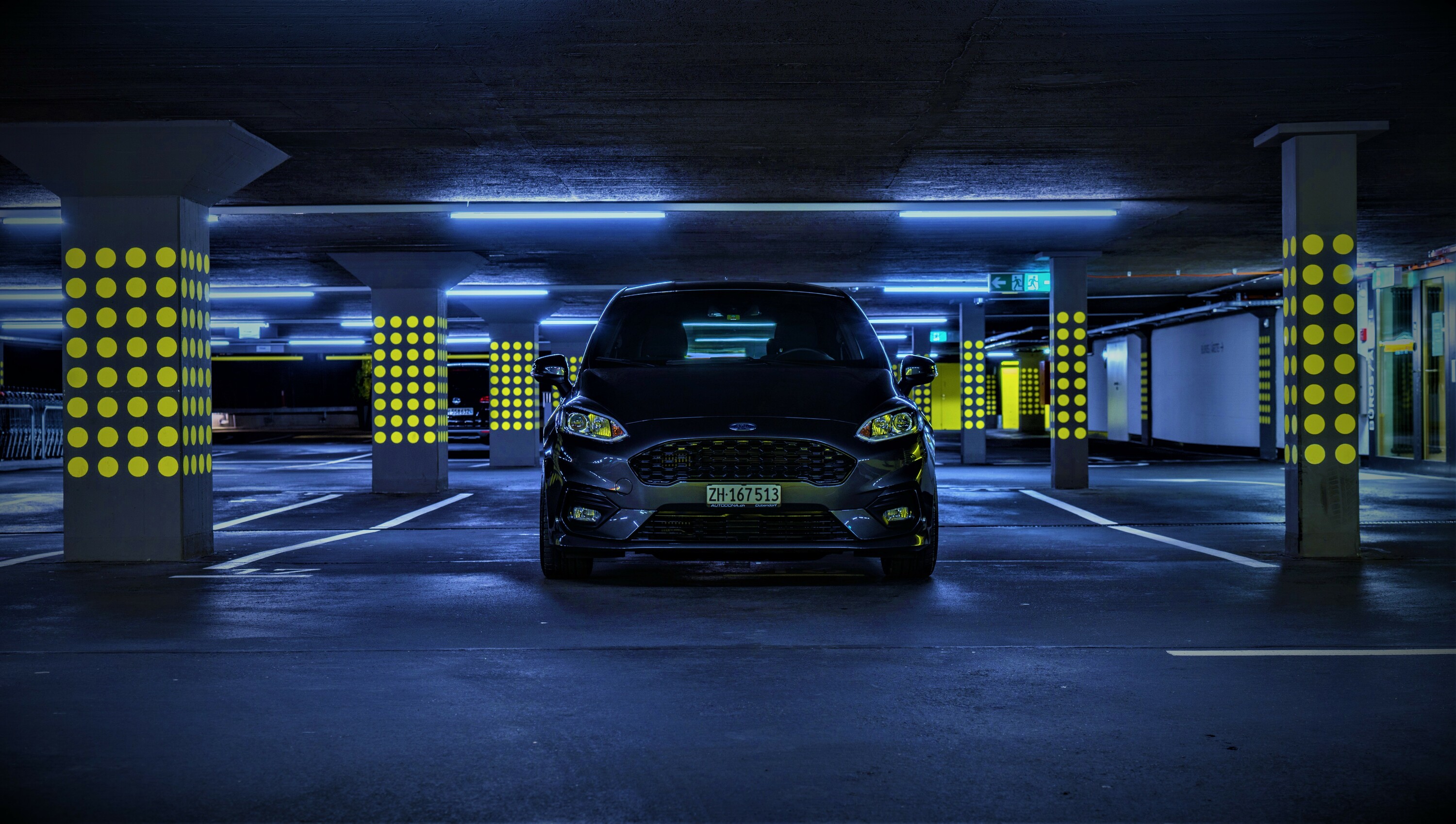 Mein vorheriges Gefährt in der Parkgarage