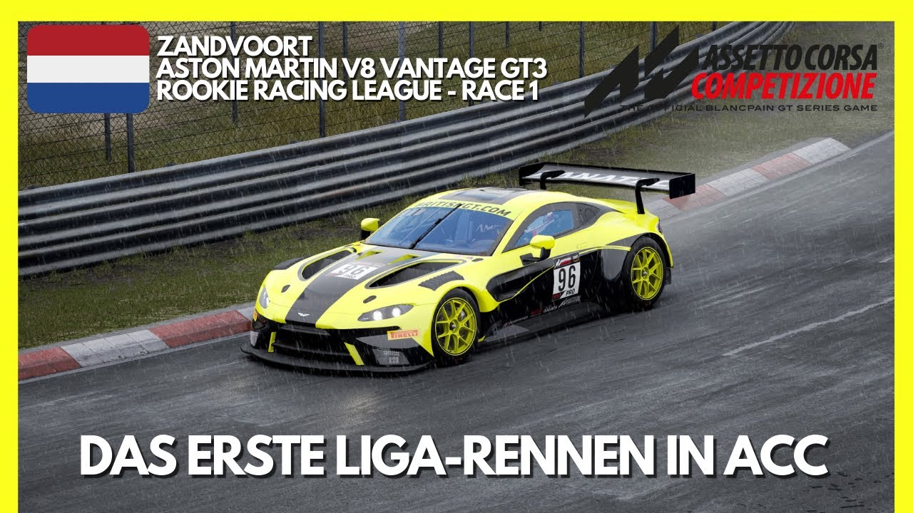 Der Start in eine neue Liga | ACC RRL 1H Rennen @Zandvoort | Assetto Corsa Competizione